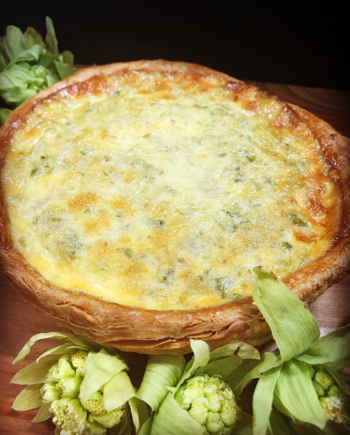 ふきのとうキッシュ