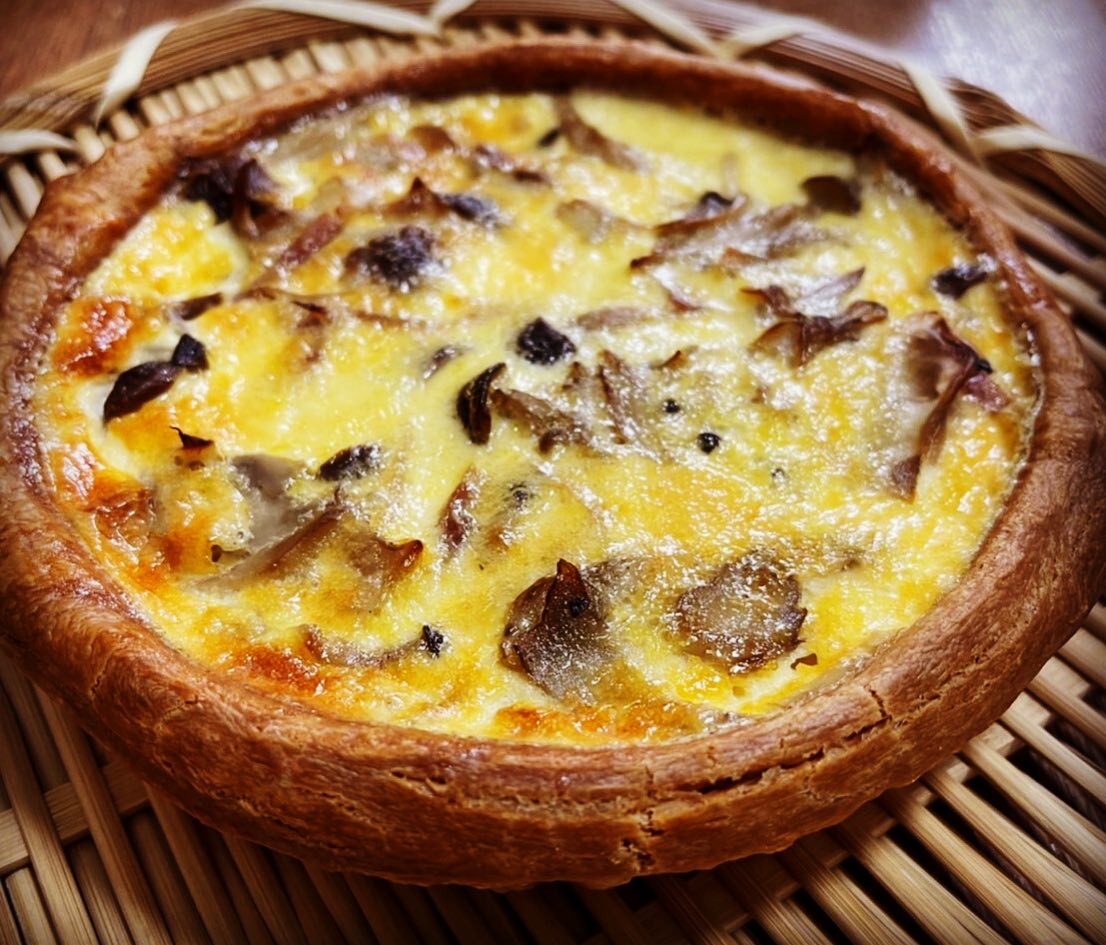 きのこキッシュ